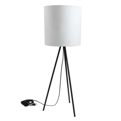 Lampa stołowa Simple  - kolor biały - LGH0513
