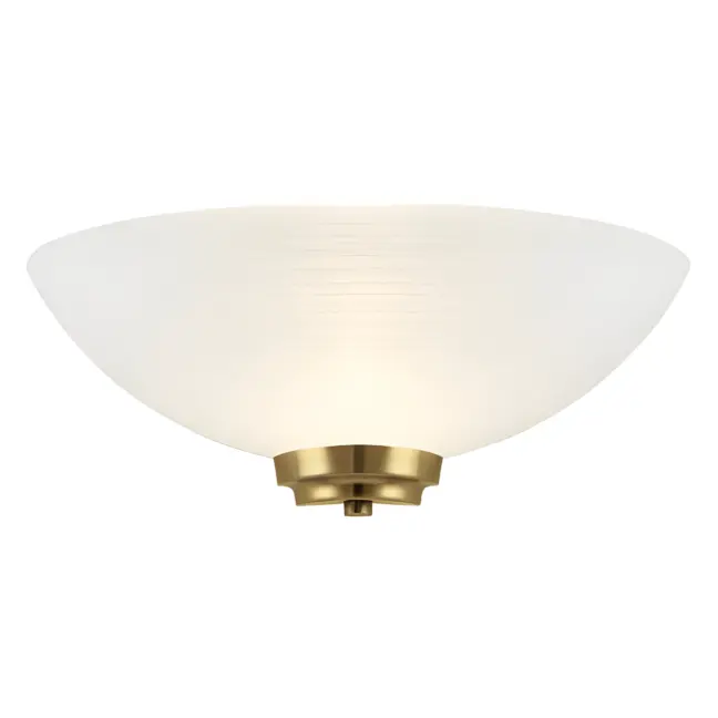 Lampa ścienna Welles - Endon Lighting - biała, złota