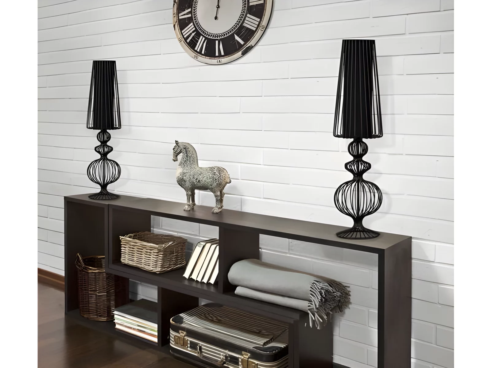 Lampa stołowa Aveiro - kolor Czarny - 5126