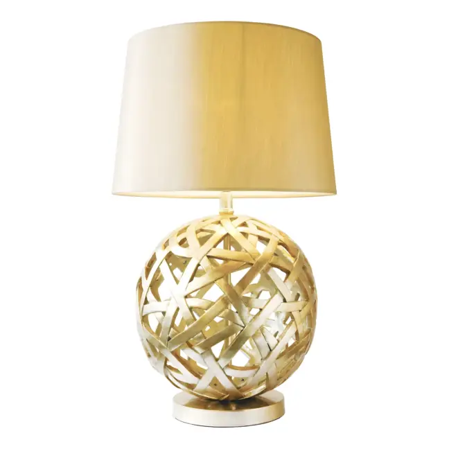 Lampa stołowa Balthazar na szafkę w salonie