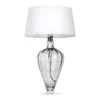 Lampa stołowa Bristol  - kolor biały, transparentny, Szary - L046311501