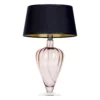 Lampa stołowa Bristol  - kolor miedź, transparentny, złoty, Czarny - L046411514