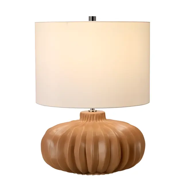 Ceramiczna lampa stołowa Woodside - klasyczna
