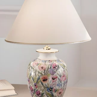 Lampa stołowa GIARDINO - kolor beżowy - 0014.74