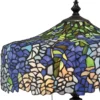 Lampa stołowa Cobalt - kolor brązowy, Fioletowy, Niebieski - QZ/COBALT/TL