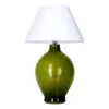 Lampa stołowa Genova - kolor biały, Zielony - L011011215