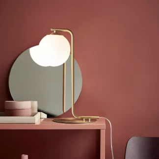 Lampa stołowa Grant - kolor złoty - 46635025