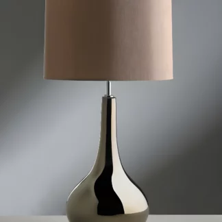 Lampa stołowa Job  - kolor brązowy, srebrny - JOB/TL