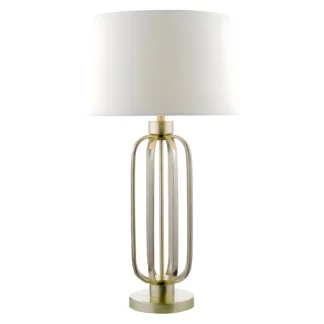 Lampa stołowa Lucie do eleganckiej sypialni