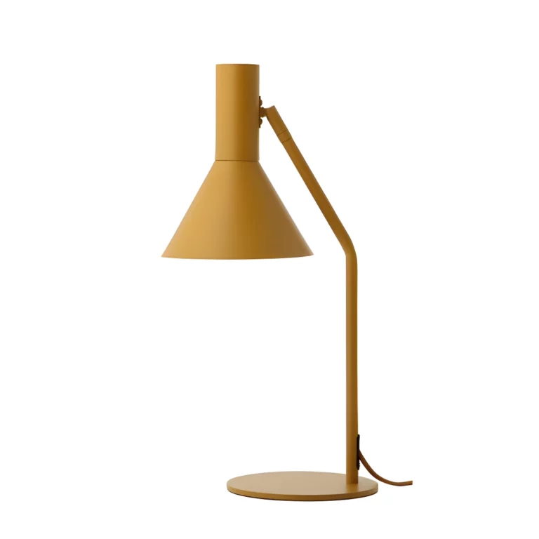 Lampa stołowa Lyss - musztardowa