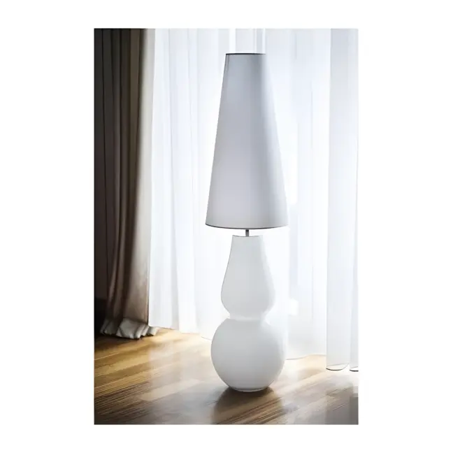 Lampa stołowa Milano - kolor biały - L201081803