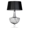 Lampa stołowa Oxford  - kolor biały, transparentny, Czarny, Szary - L048311502