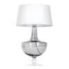 Lampa stołowa Oxford  - kolor biały, transparentny, Szary - L048311501