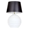 Lampa stołowa Saint Tropez - kolor biały, Czarny - L215922229