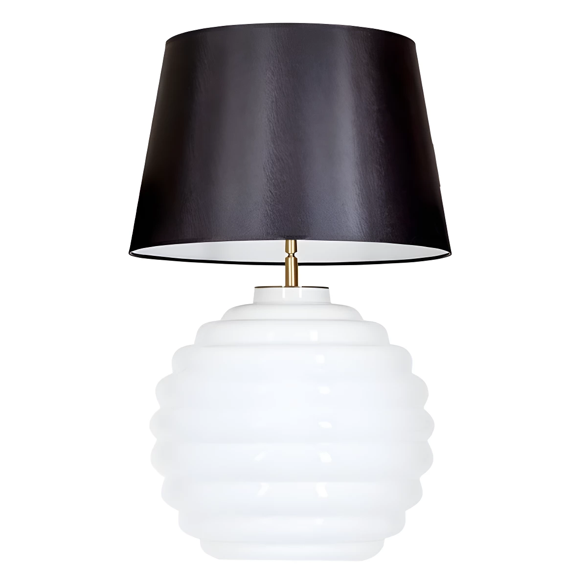 Lampa stołowa Saint Tropez - kolor biały, Czarny - L215922229