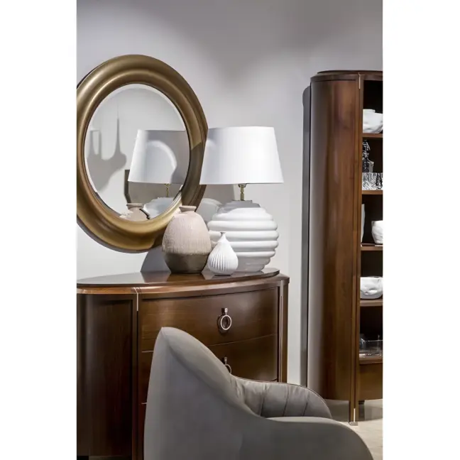 Lampa stołowa Saint Tropez - kolor biały, złoty - L215922251