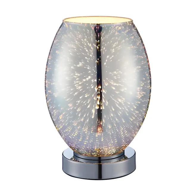 Lampa stołowa Stellar - kolor srebrny - 74940