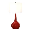 Lampa stołowa Upton  - kolor biały, Czerwony - UPTON/TL