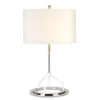 Lampa stołowa Vicenza - kolor biały, srebrny - VICENZA/TL WPN