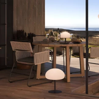 Lampa stołowa zewnętrzna Sponge 34 na taras