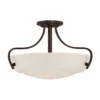 Lampa sufitowa Chantilly - kolor biały, brązowy - QZ/CHANTILLY/SF3