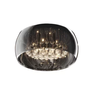 Lampa sufitowa Crystal - kolor Szary - C0076-06X-F4FZ