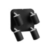 Lampa sufitowa Eye Spot - kolor Czarny - 6022