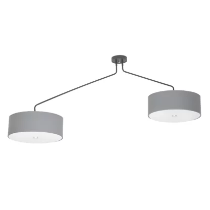 Lampa sufitowa Hawk   - kolor Szary - 6541