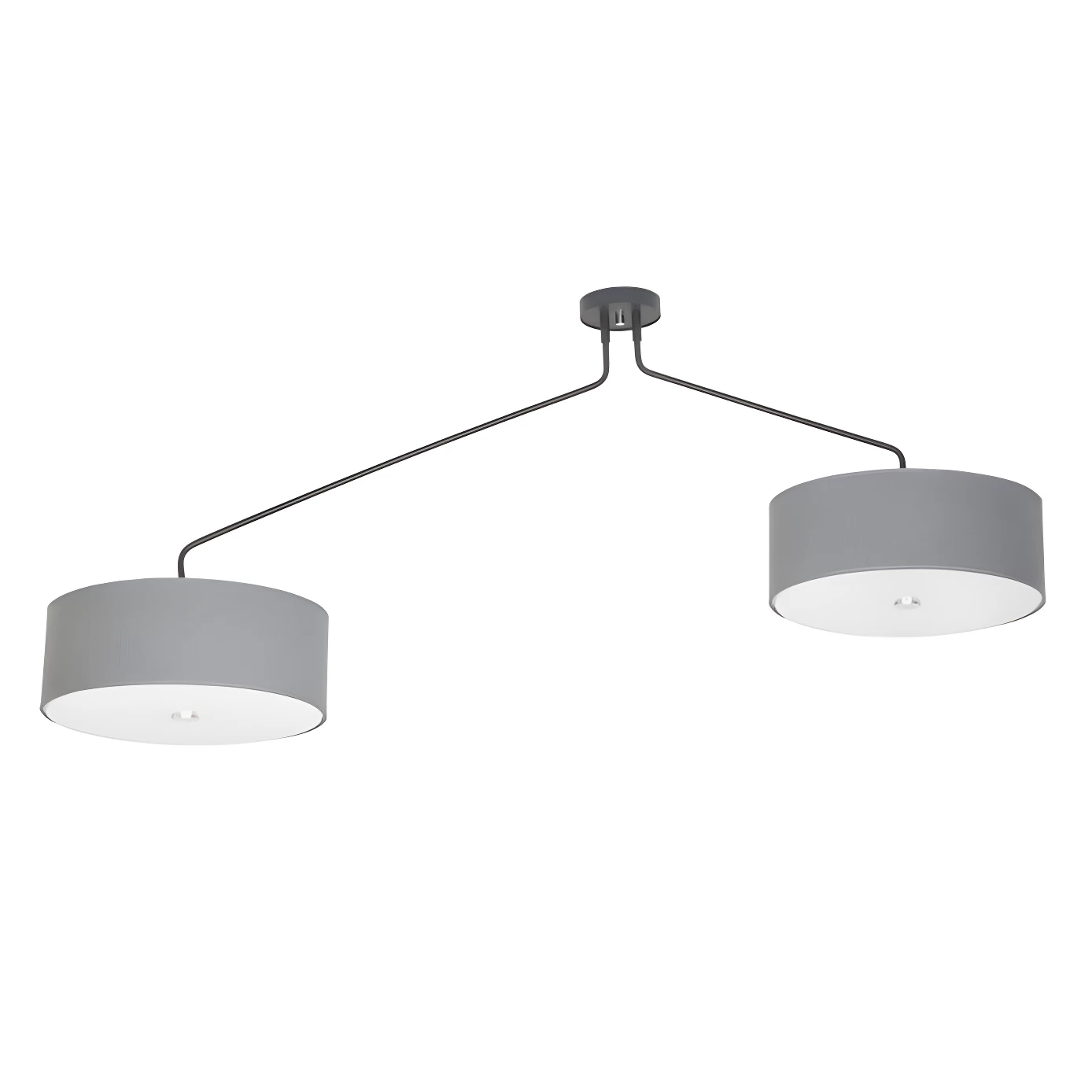 Lampa sufitowa Hawk - kolor Szary - 6541