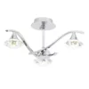 Lampa sufitowa Langella - kolor srebrny - LANGELLA-3CH