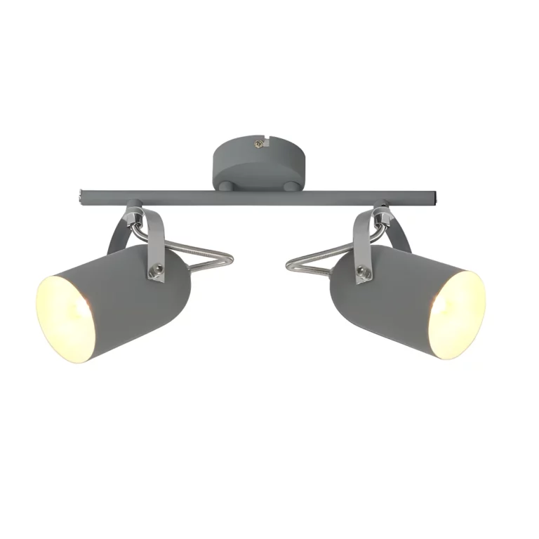 Szara lampa sufitowa Gray - kuchnia