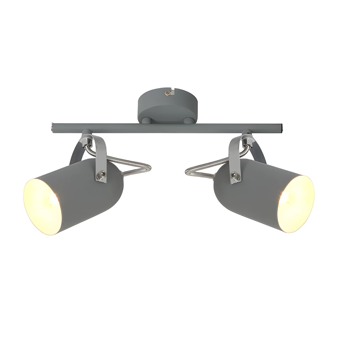 Szara lampa sufitowa Gray - kuchnia