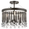 Lampa sufitowa Piper - kolor brązowy - KL/PIPER/SF