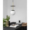 Lampa sufitowa Plaat Brass jako oświetlenie gabinetu