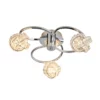 Lampa sufitowa Talia  - kolor srebrny - 76285
