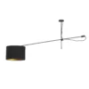 Lampa sufitowa Viper  - kolor złoty, Czarny - 6641