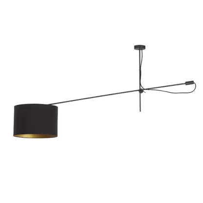 Lampa sufitowa Viper  - kolor złoty, Czarny - 6641