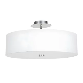 Lampa sufitowa Viviane - kolor biały, srebrny - 6391