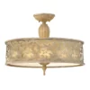Lampa sufitowa Carabel - kolor beżowy - HK/CARABEL/SF/L