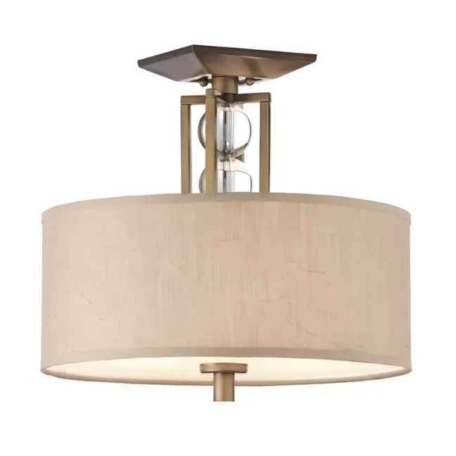 Lampa sufitowa Celesial - kolor beżowy, brązowy - KL/CELESTIAL/SF