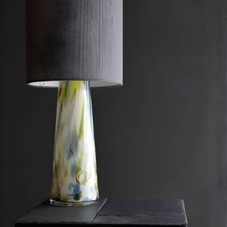 Lampa stołowa Cętki - kolor żółty, Niebieski, Szary, Zielony - LGH0582