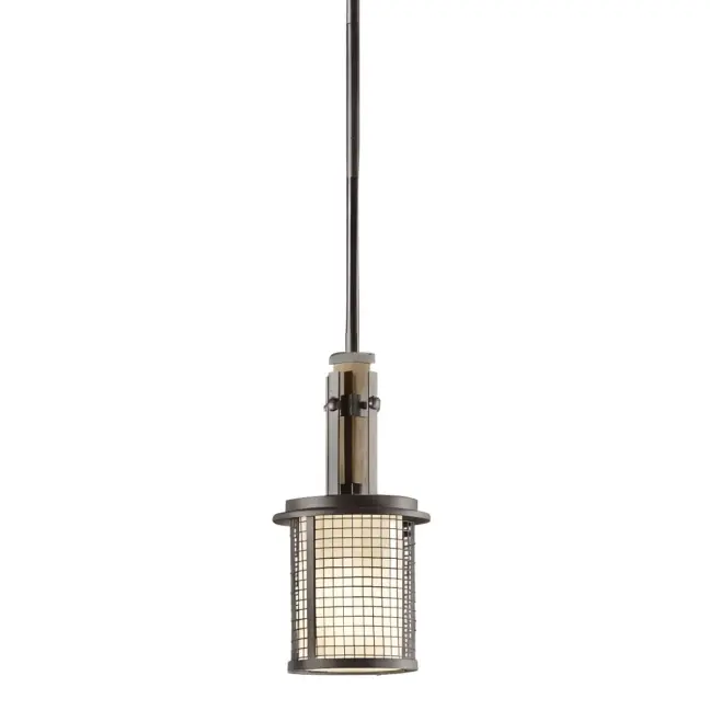 Lampa wisząca Ahrendale - kolor beżowy, brązowy - KL/AHRENDALE/MP
