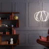 Lampa wisząca Alonsa nad kuchenną wyspę
