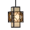 Lampa wisząca Essex - kolor beżowy, brązowy - FE/REMY/P/C
