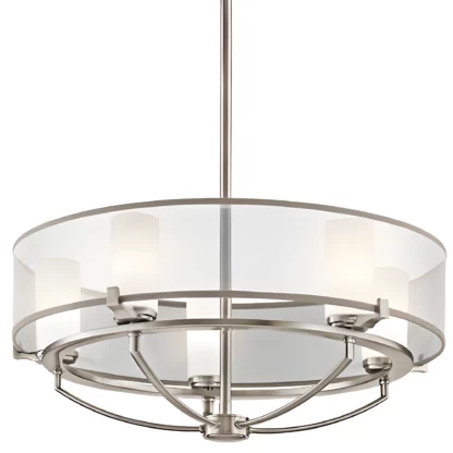 Lampa wisząca Astoria  - kolor srebrny - KL/SALDANA5