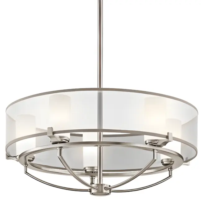 Lampa wisząca Astoria  - kolor srebrny - KL/SALDANA5
