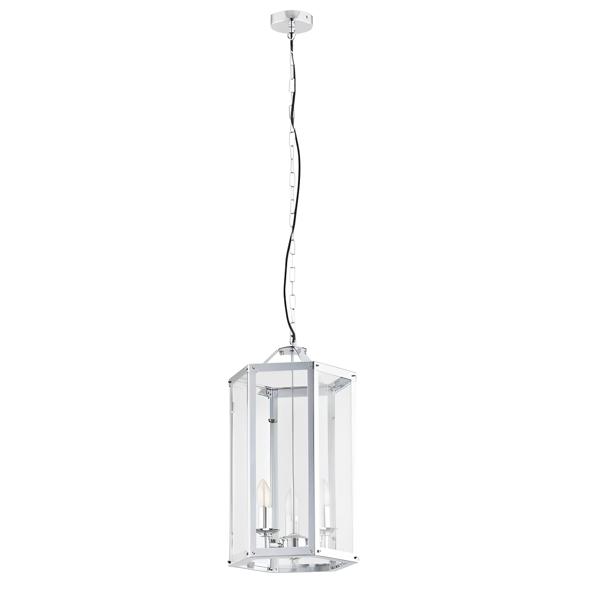 Lampa wisząca Bodrum ze szklanym kloszem