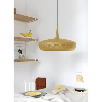 Lampa wisząca Clava Dine Ochre - kolor żółty - 2302