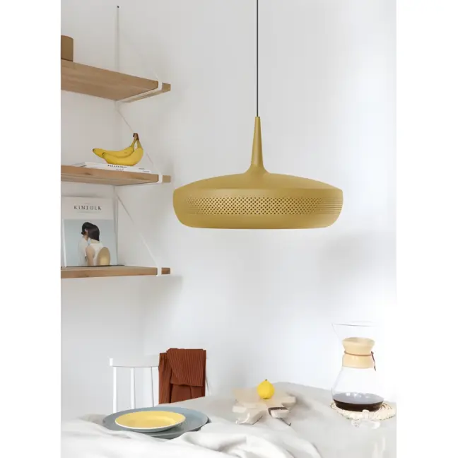 Lampa wisząca Clava Dine Ochre  - kolor żółty - 2302