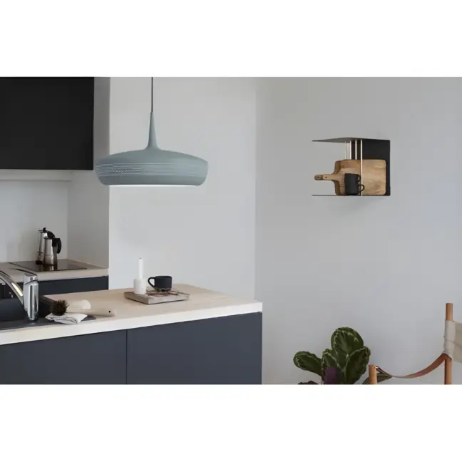 Lampa wisząca Clava Dine Slate - kolor Niebieski, Szary - 2304